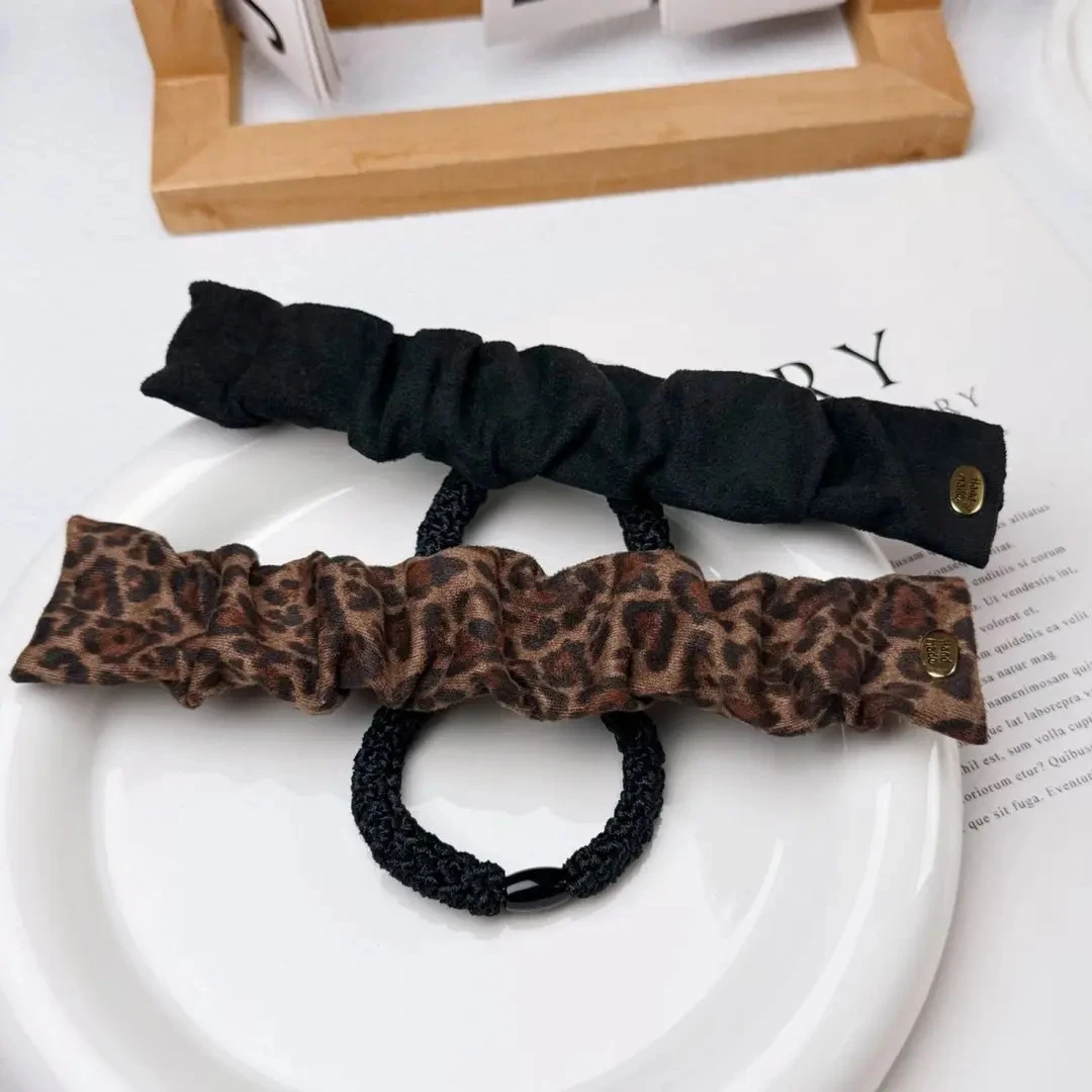 2025新款高弹力高级感丝绒皮筋发圈高马尾显发量不伤发发绳发圈