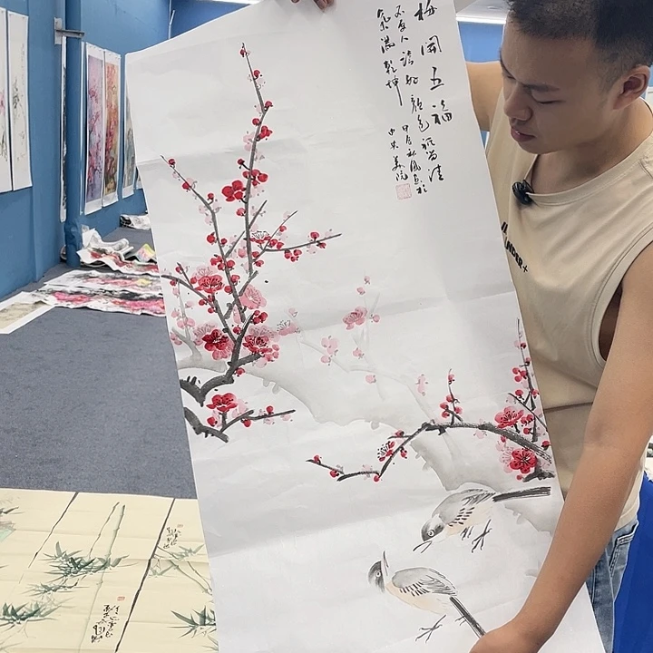 国画手绘图画欣赏一下