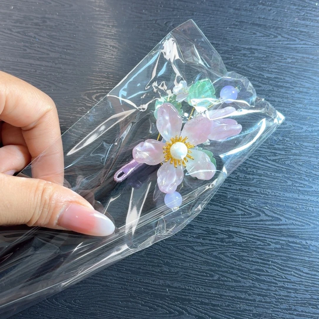 铁合金仿水晶古风琉璃发簪闪购
