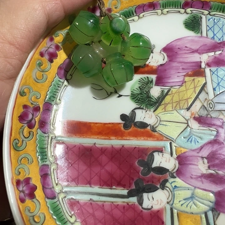 翡翠散珠翡翠吊坠翡翠项链