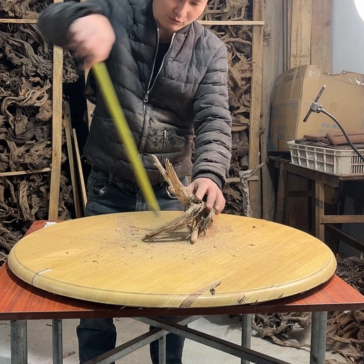 木鱼缸造景根雕艺术111