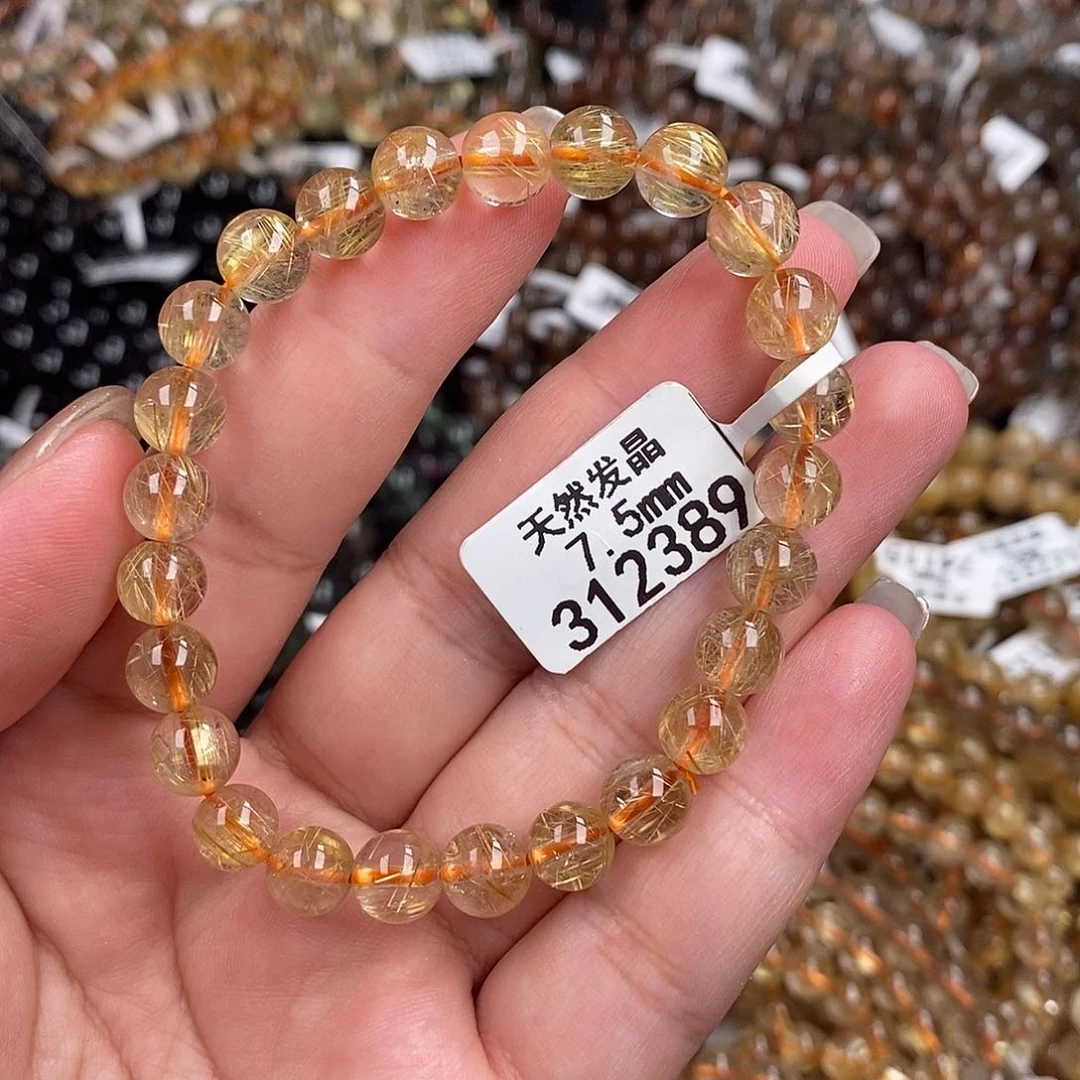 水晶手链未镶嵌水