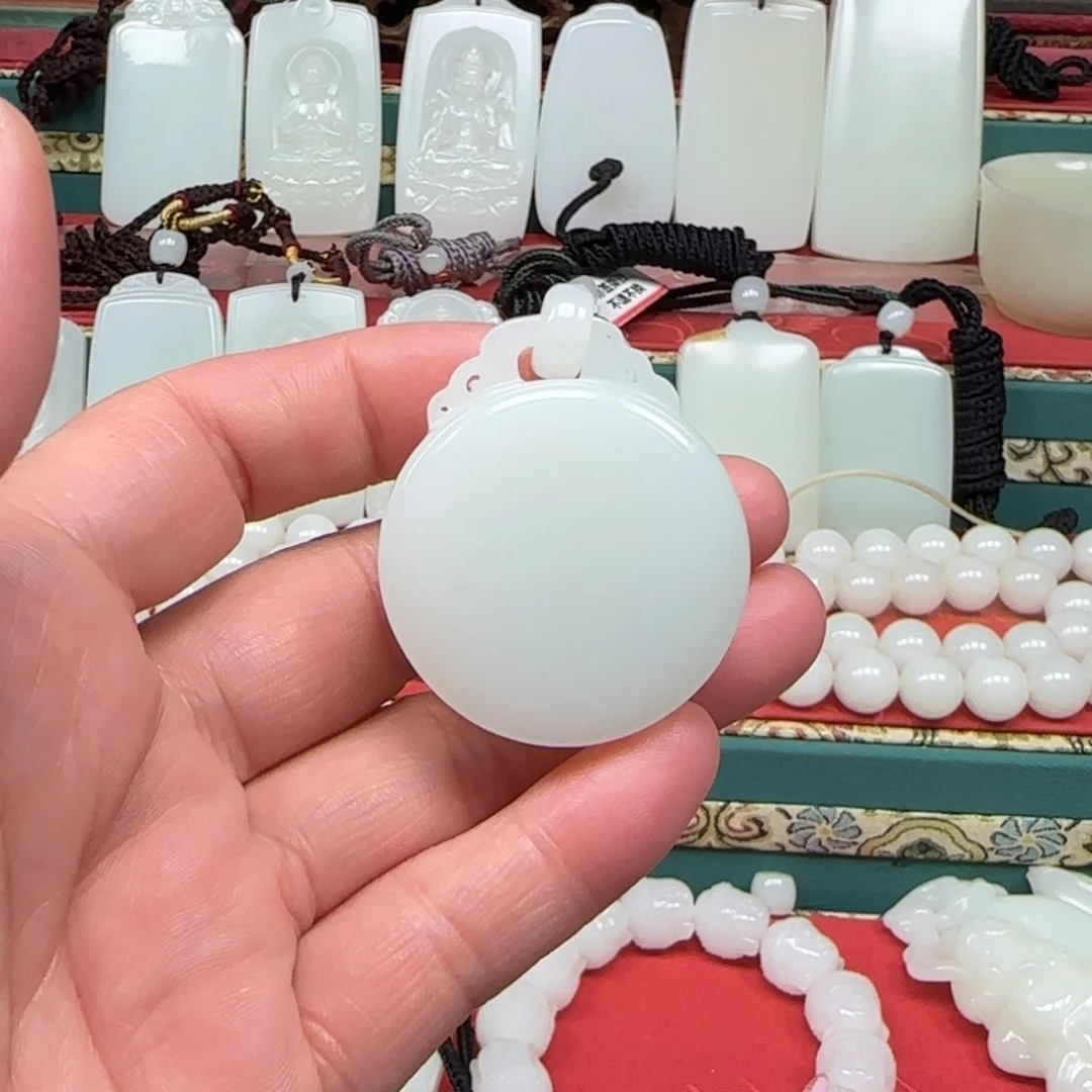 未镶嵌和田玉挂件烨*