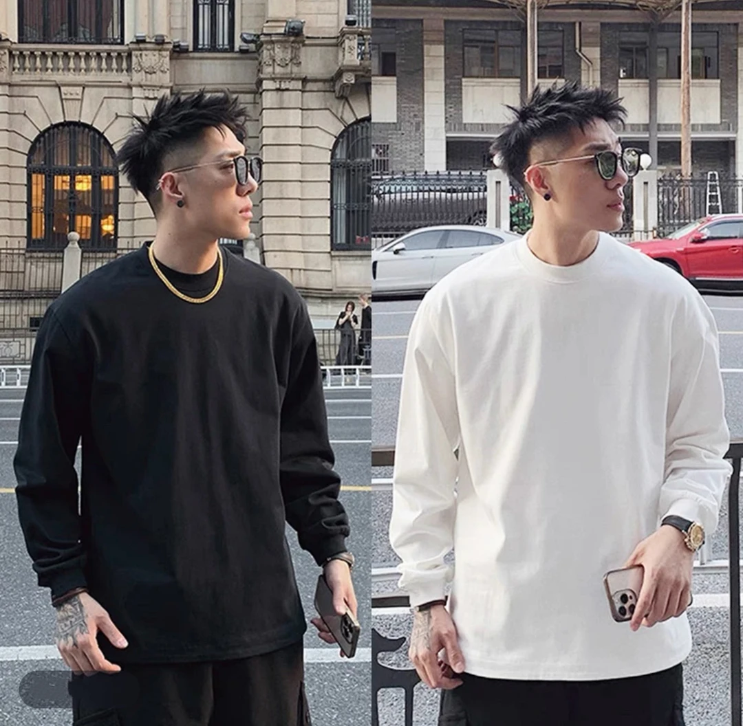 【高定款】重磅索罗娜百搭休闲纯色长袖打底衫