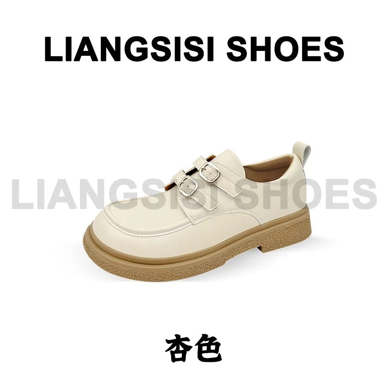 梁思思SHOES新款英伦风厚底乐福鞋-6826-1