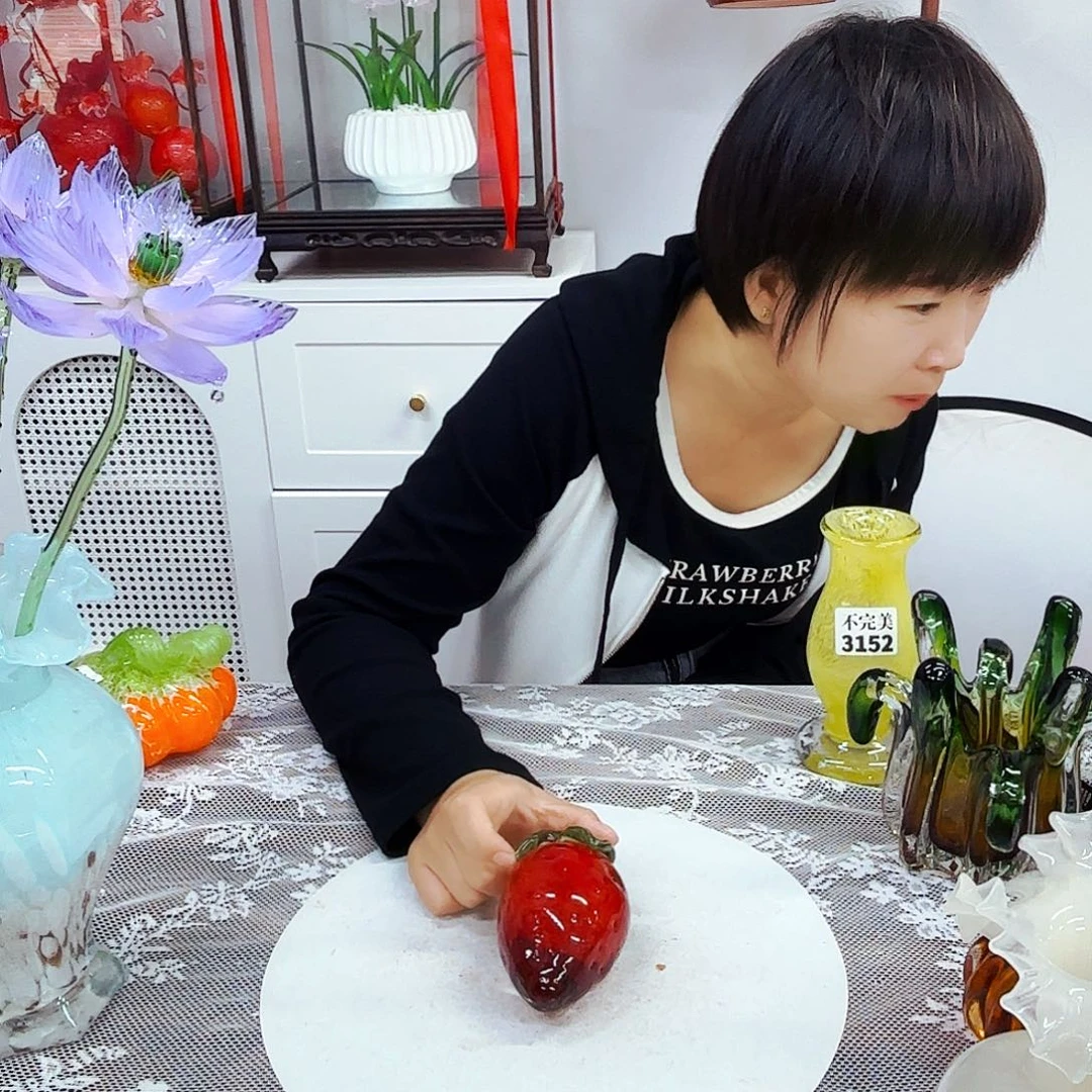 琉璃花瓶花器艺术品