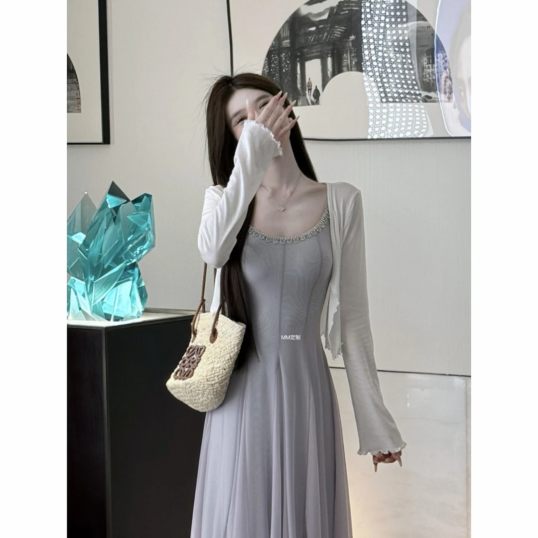 【缪斯女神】美在心尖 防晒空调开衫A386