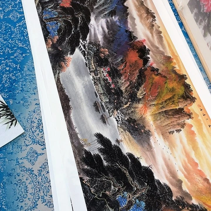 国画书画描金拓染金石传拓手写