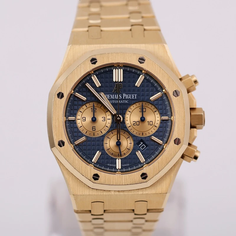 95新 Audemars Piguet/爱彼 18年全套皇家橡树蓝盘26331