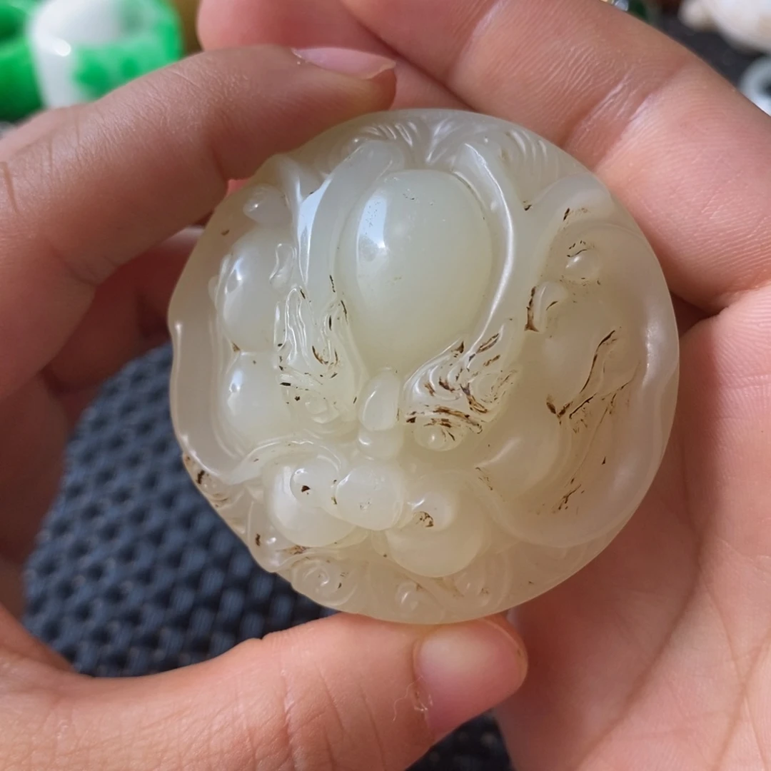 和田玉（糖玉）未镶嵌挂件