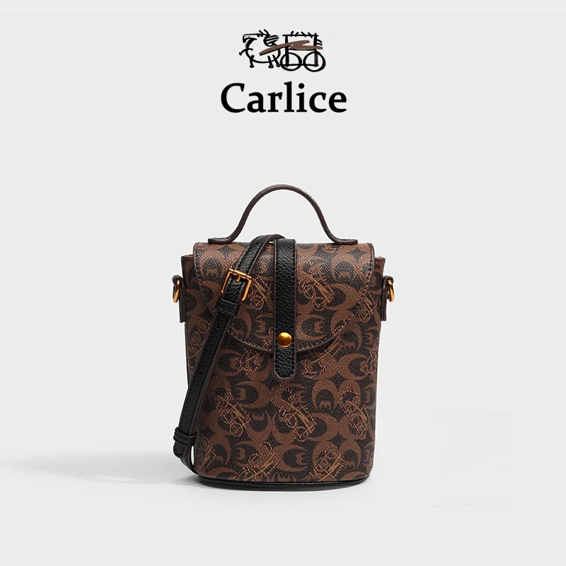 涂鸦马车Carlice香港爆款卡包经典印花复古时尚风琴