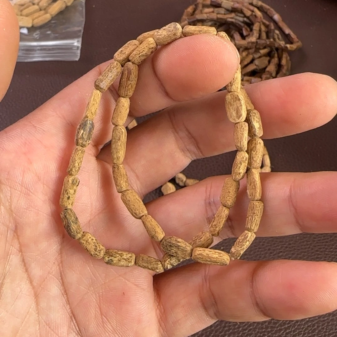 手串沉香斯里兰卡土沉黄土2.2克