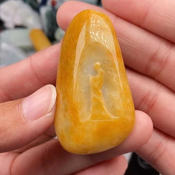 未镶嵌挂件翡翠翡翠
