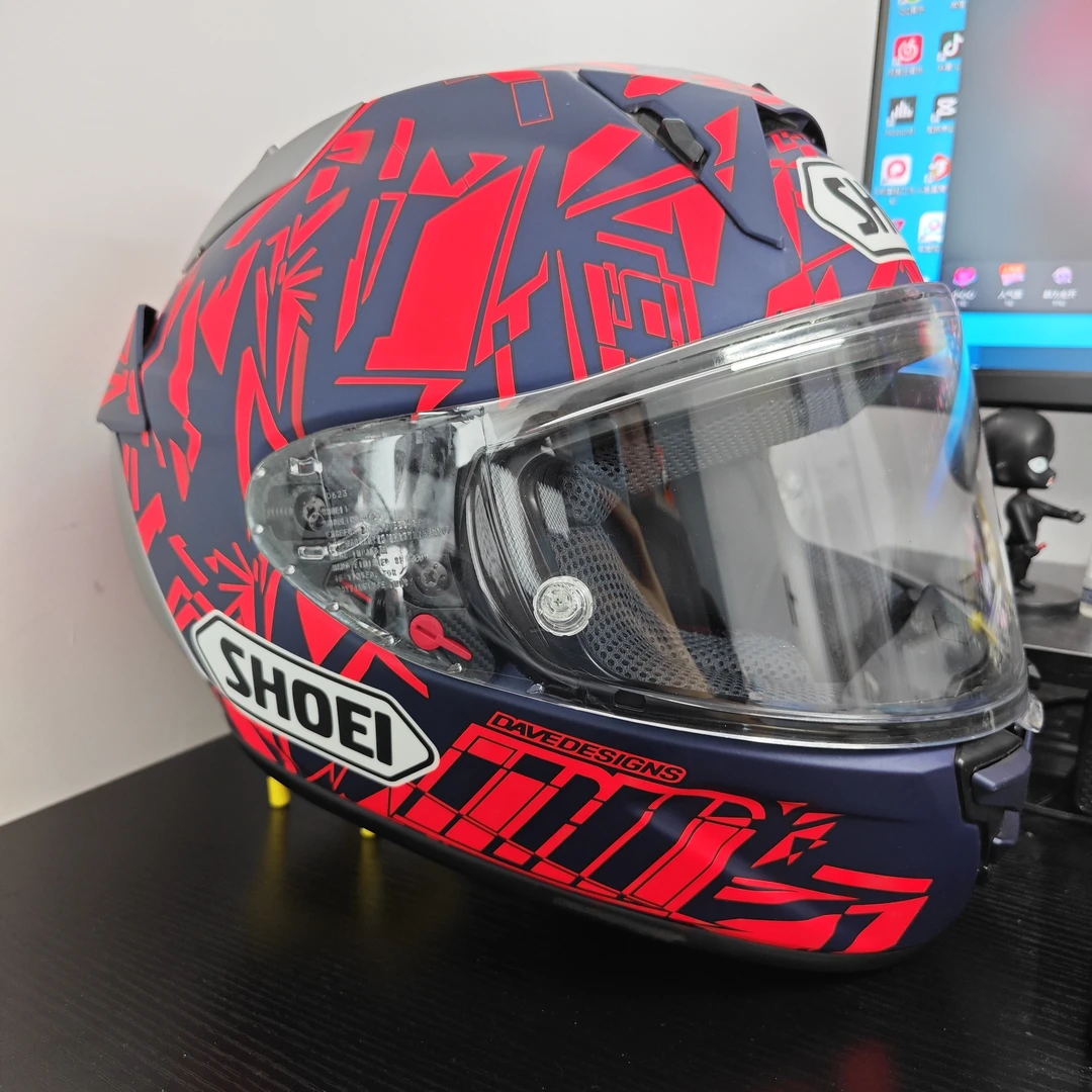 SHOEI X15 迷宫蚂蚁 S 23出厂赛道摩托车机车四季通用全盔男女适