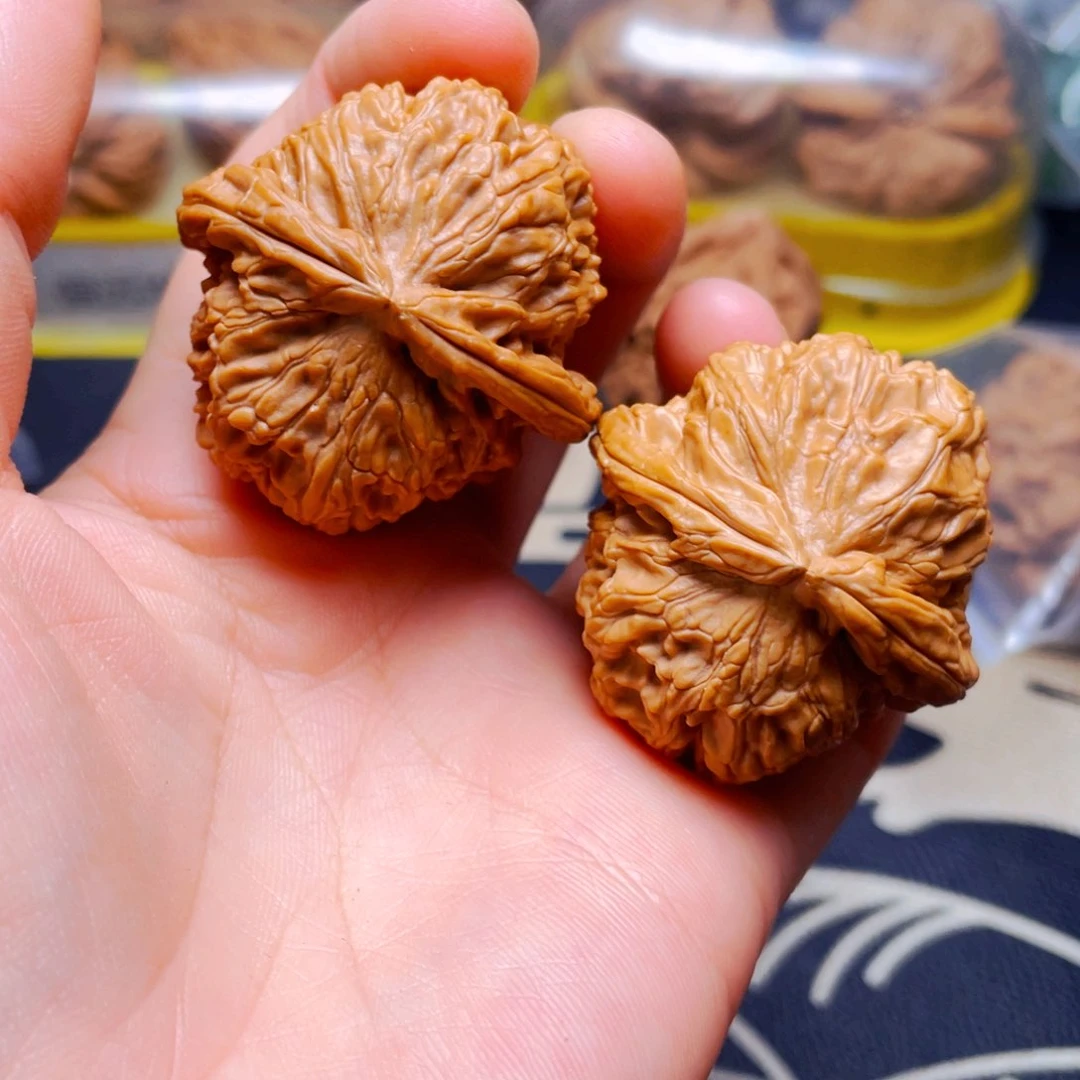 吊坠文玩核桃白狮子