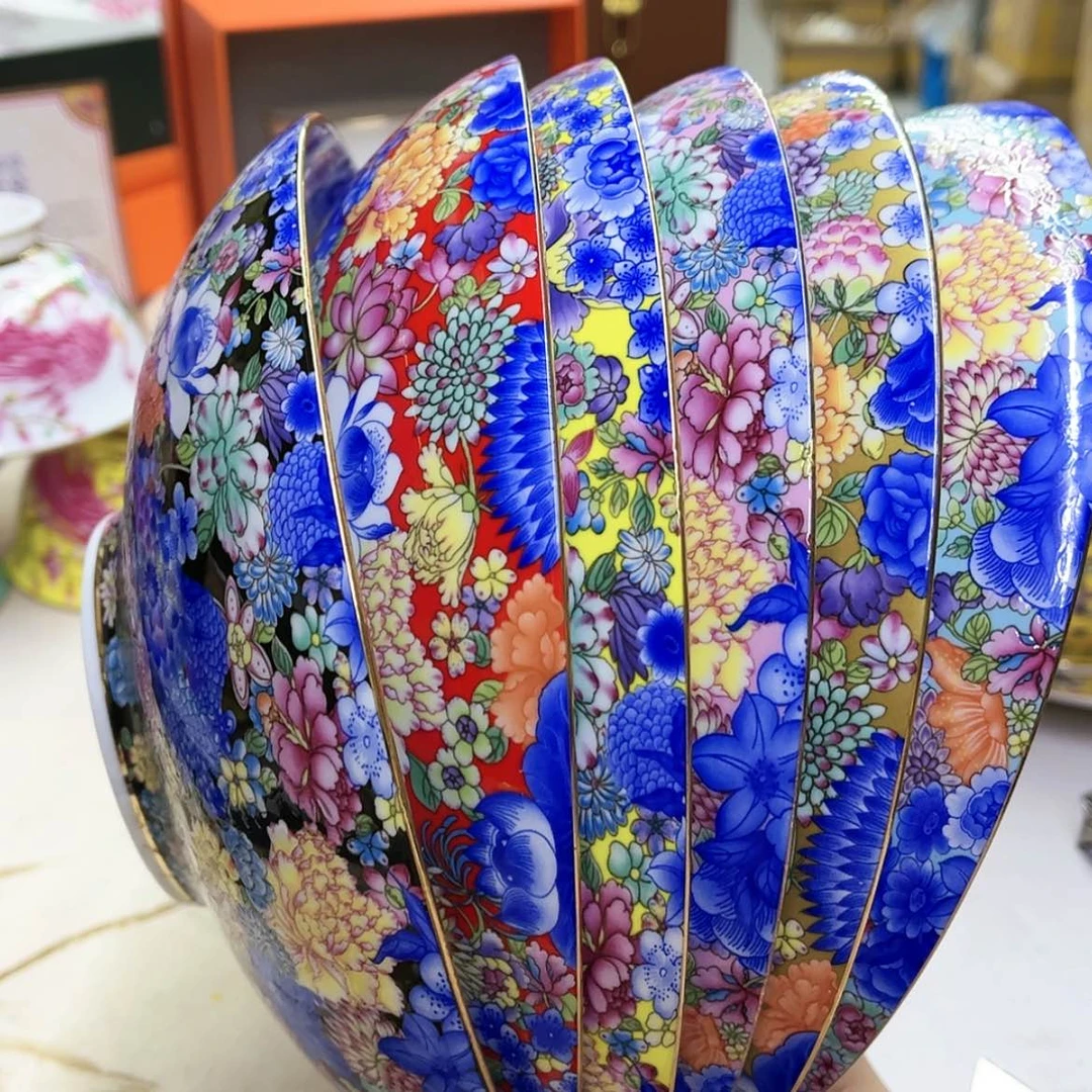 【闪购商品】骨瓷8英寸6混。。。。