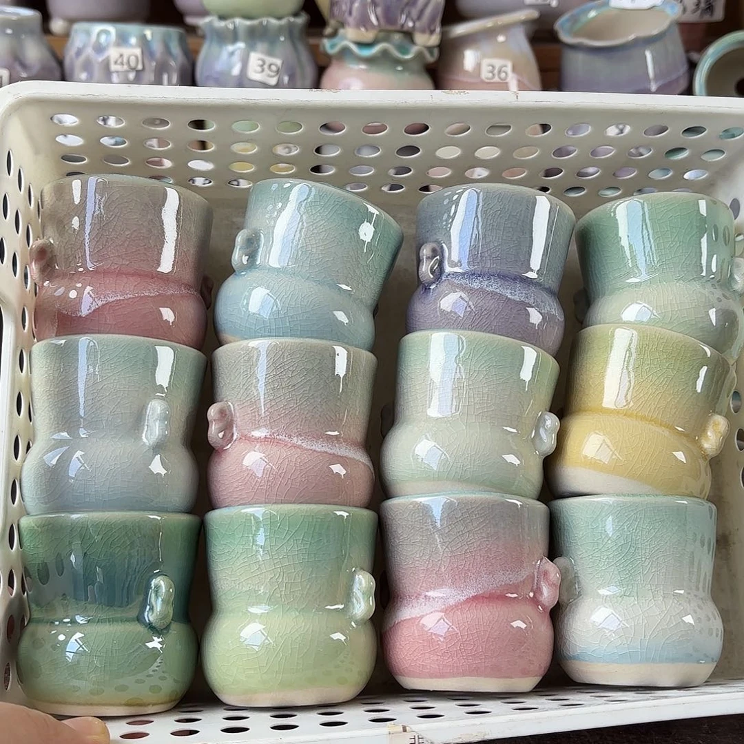 量货/口5.5高6.5深浅搭配发12个