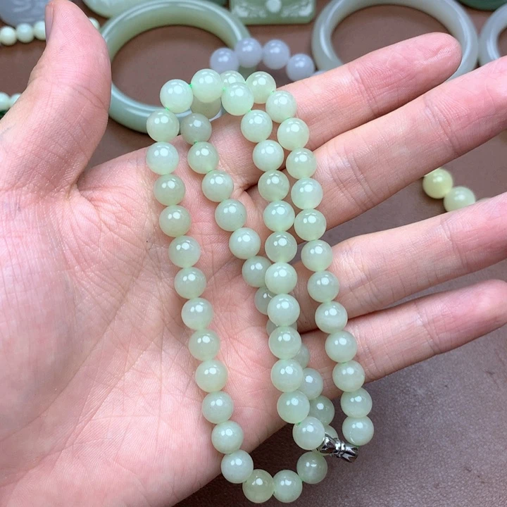 两***水未镶嵌手镯和田玉