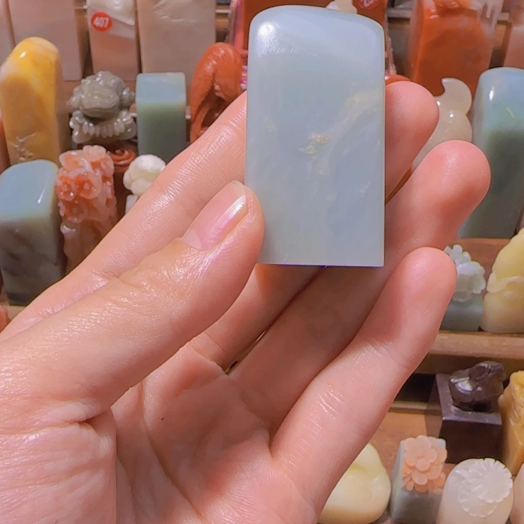 勤***着昌化石印石篆刻作品