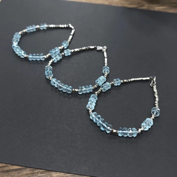 【书记甄选】天然托帕石单圈手链 多样式发一件 7661QQ