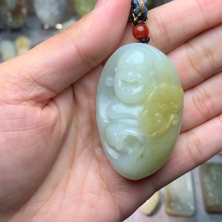 和田玉挂件未镶嵌