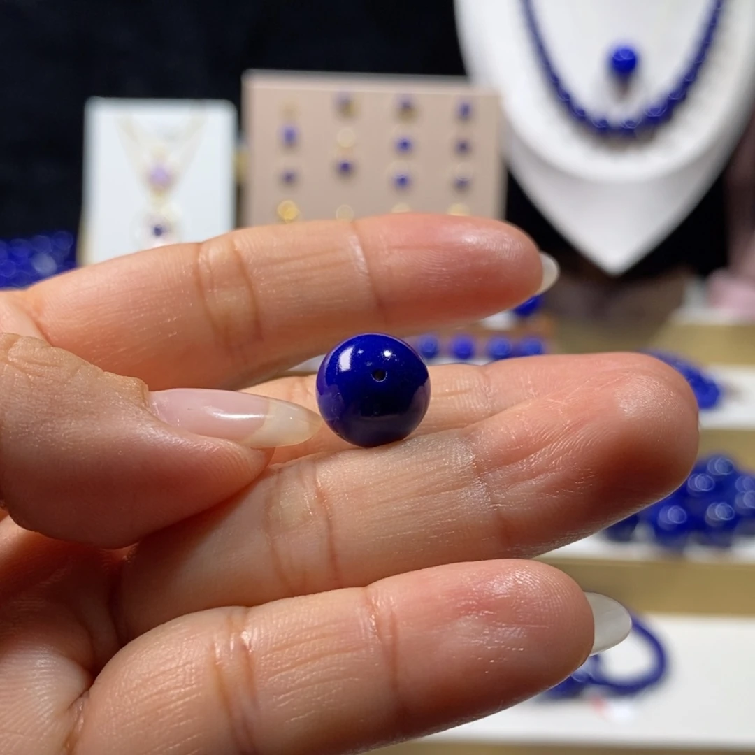 *****青金石未镶嵌手链11.8m高品