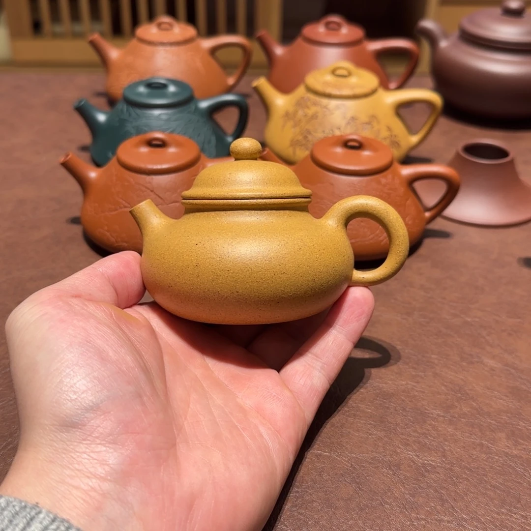 紫砂茶壶本山段容天