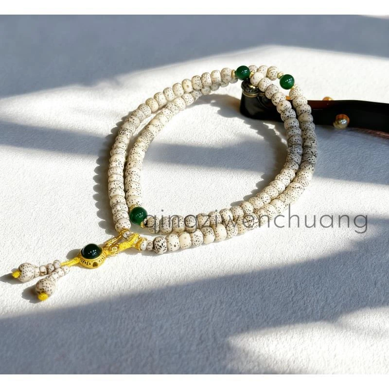 DP 1315-星月菩提-顺百星月菩提手串6*8mm