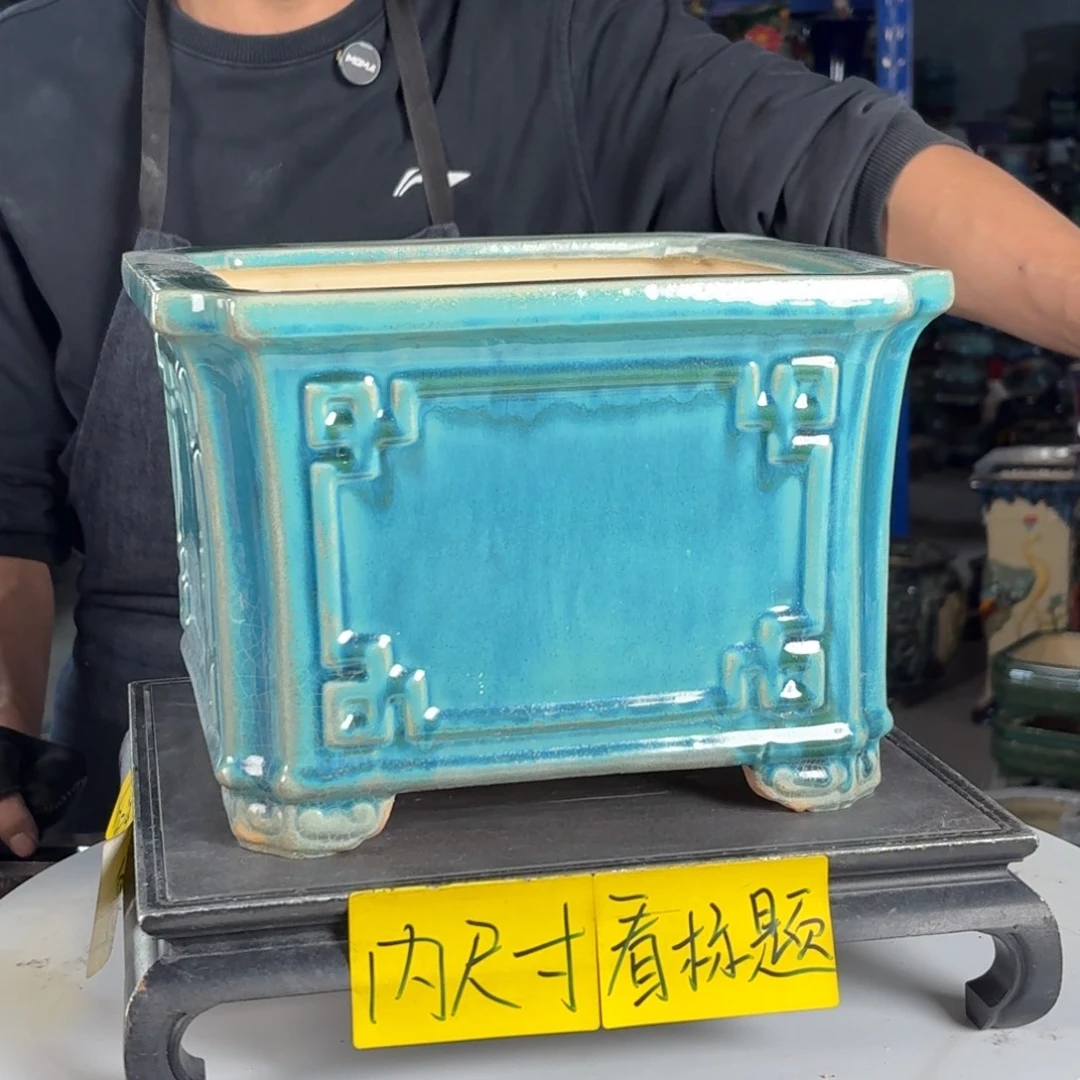 卖***孩一风堂石湾花盆 内21*16