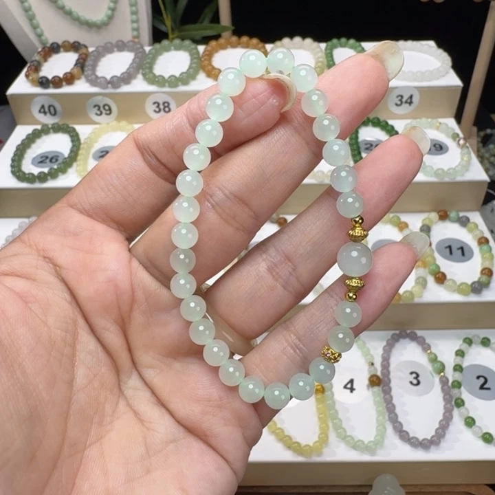 和田玉未镶嵌手串