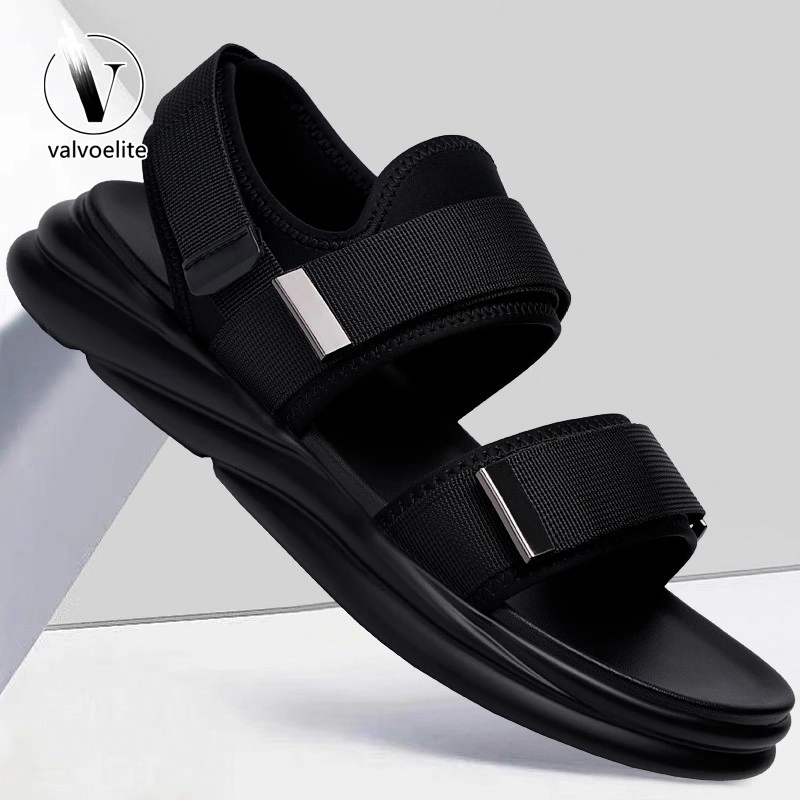 VALVOELITE凉鞋男夏季新款休闲两用男士凉拖软户外厚底男休闲鞋