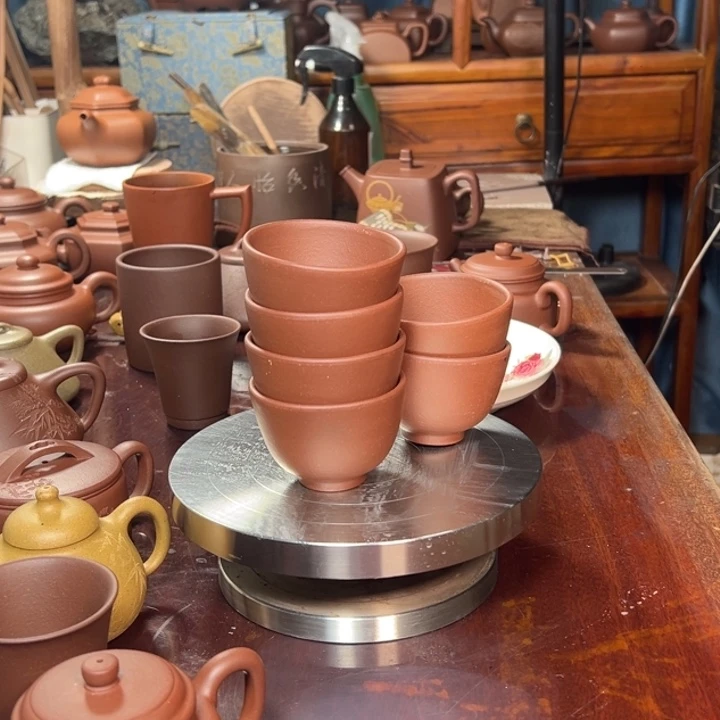 寒***雨紫砂茶壶宜兴紫砂艺术品