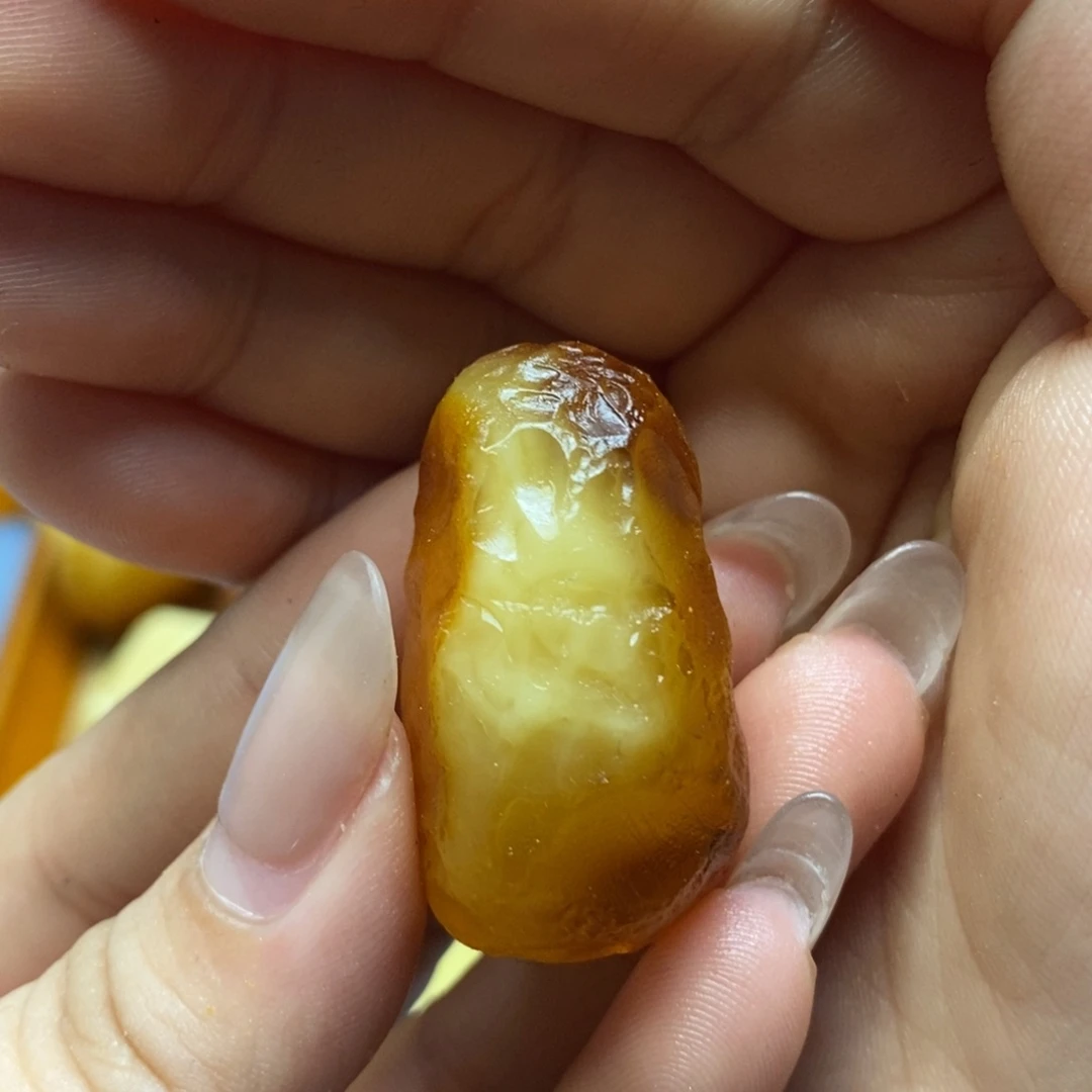定制琥珀未镶嵌传世琥珀蜜蜡定制