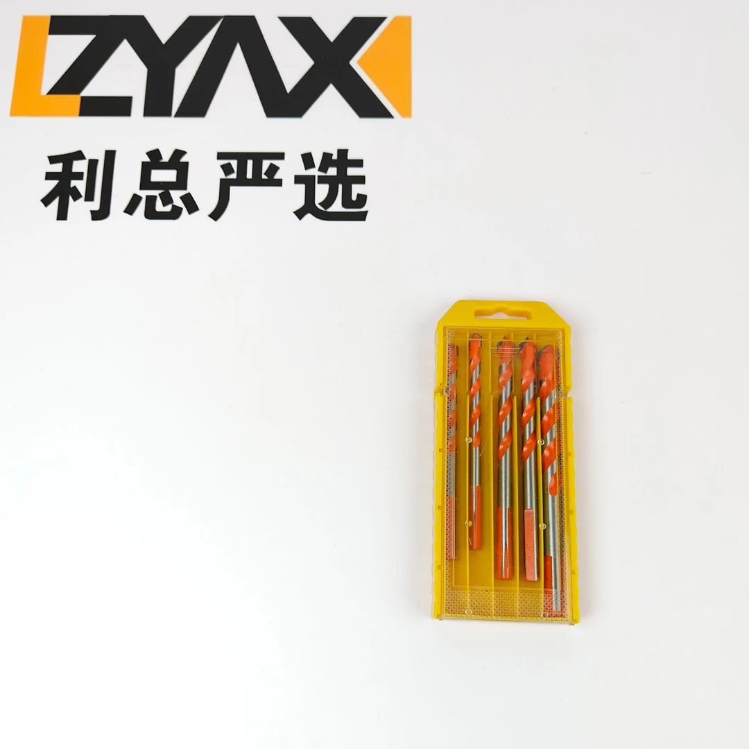 霸王钻五件套6+6+8+10+12瓷砖玻璃陶瓷钻头墙壁水泥开孔器