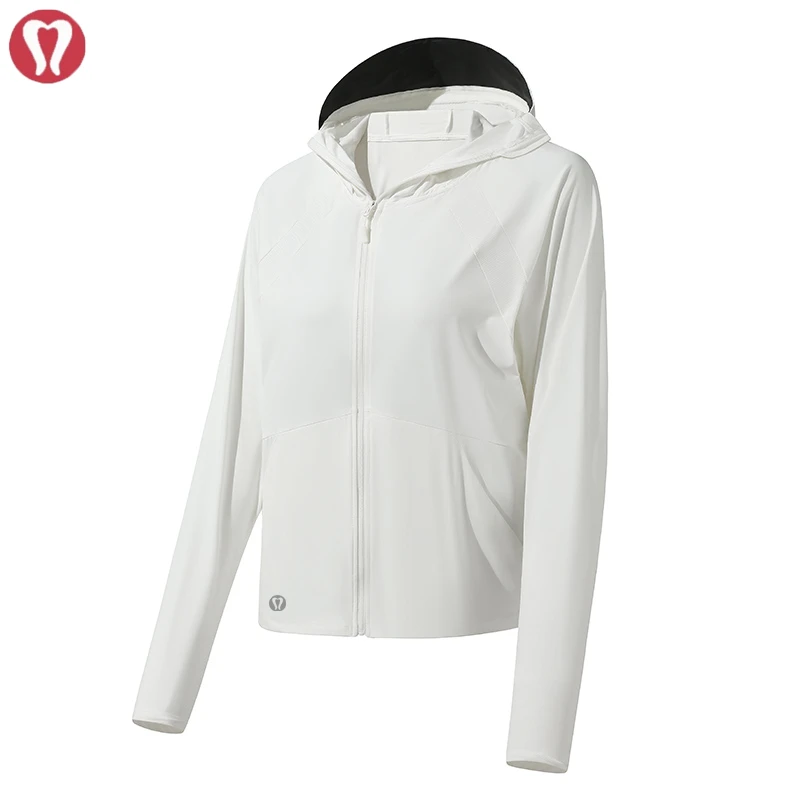 lulu夏季冰丝防晒衣男女同款宽松百搭透气连帽云朵防晒服男大码