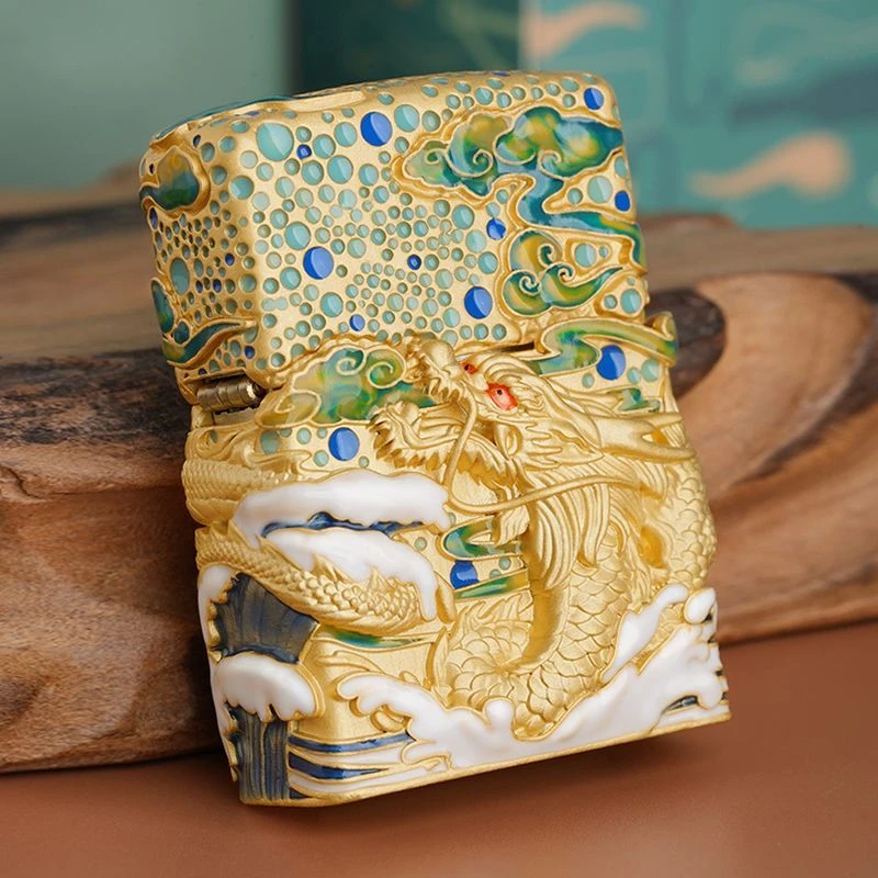 【男神土豪拆】霄霄潮玩惊喜高档创意火机代拆