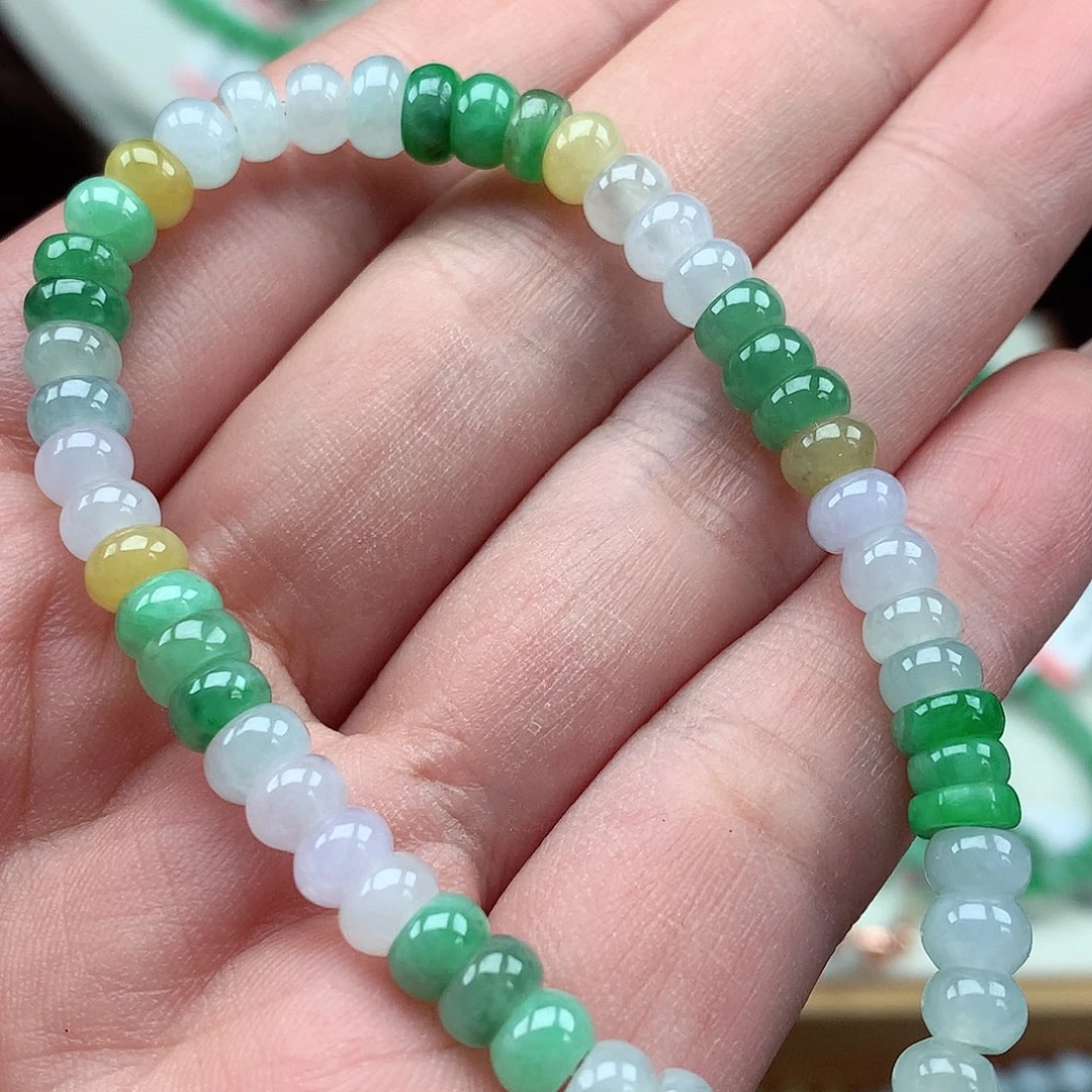 翡翠未镶嵌项链翡翠