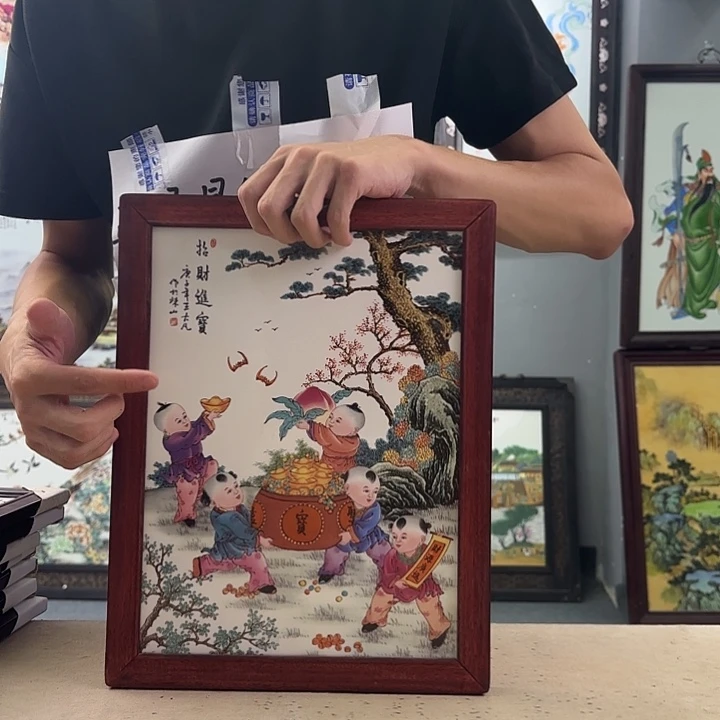瓷片景德镇瓷板画