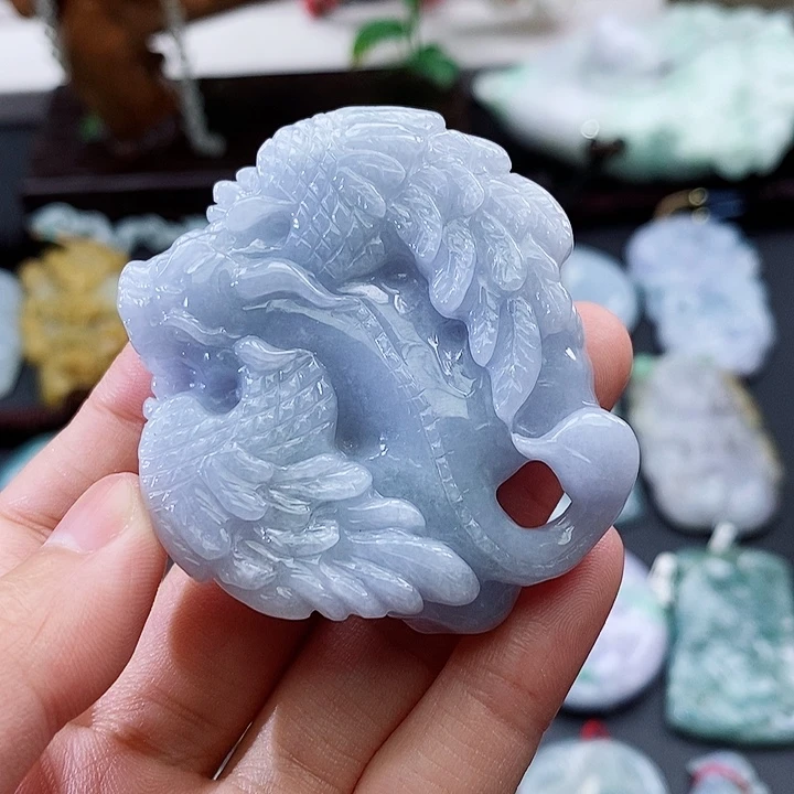 颈饰未镶嵌翡翠缅甸翡翠a货