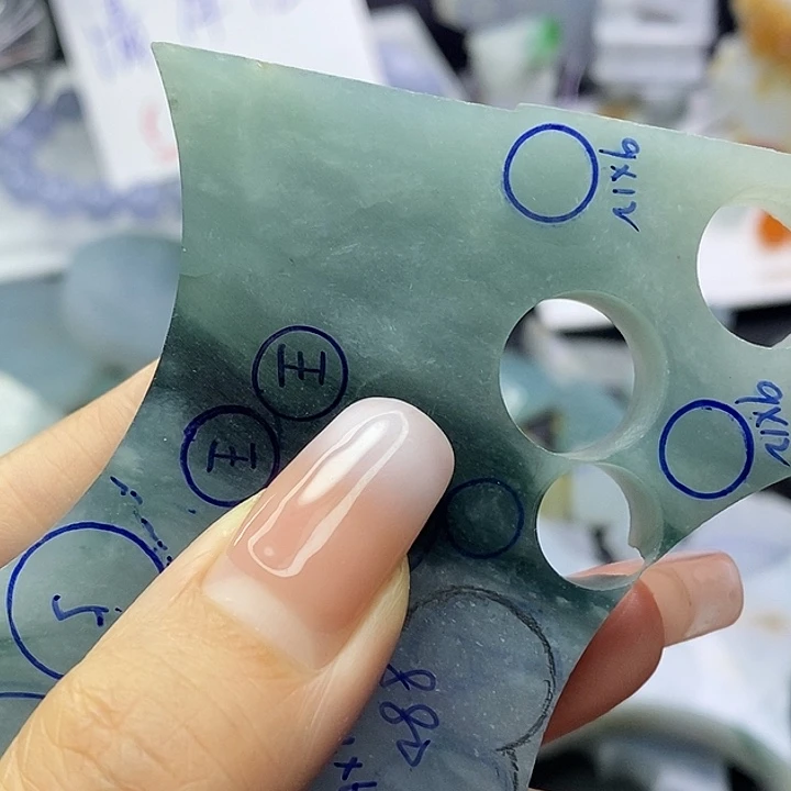 收***王未镶嵌定制翡翠老型珠