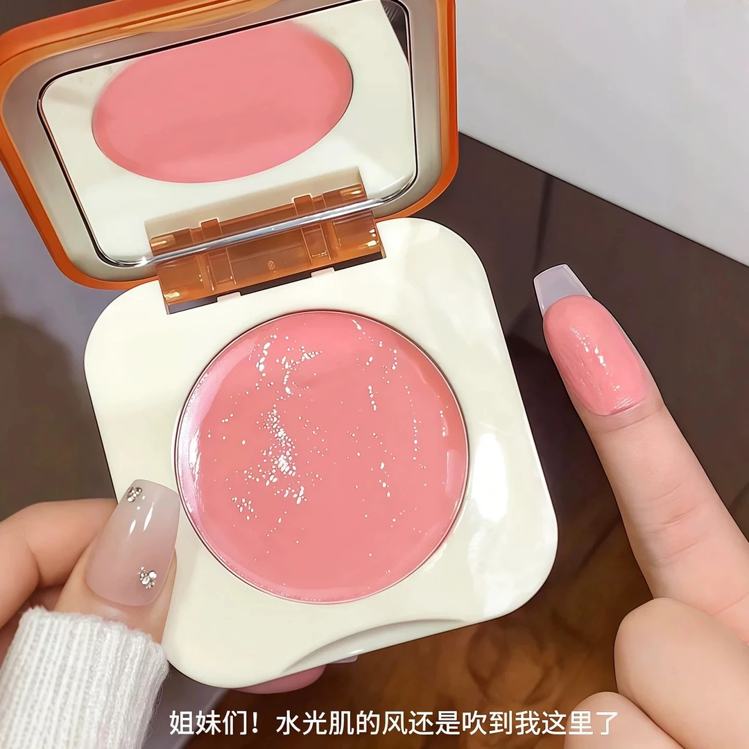 【明星同款】水润腮红膏水油生巧丝滑质地元气上颊防水裸妆修容腮红