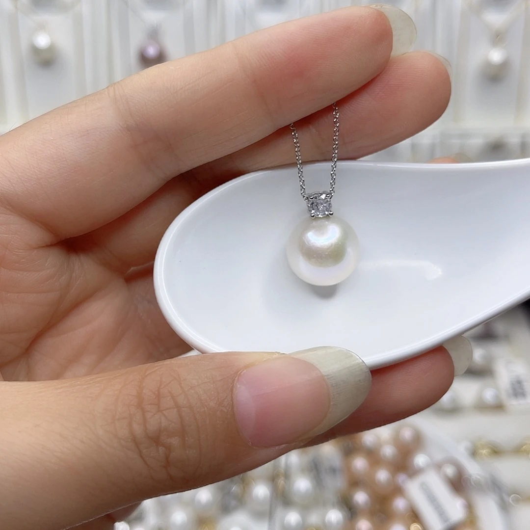 淡水珍珠合金吊坠(赠链)