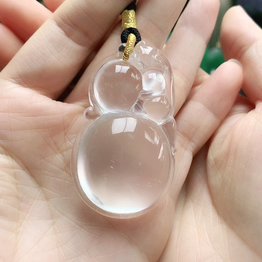 石英质玉未镶嵌吊坠