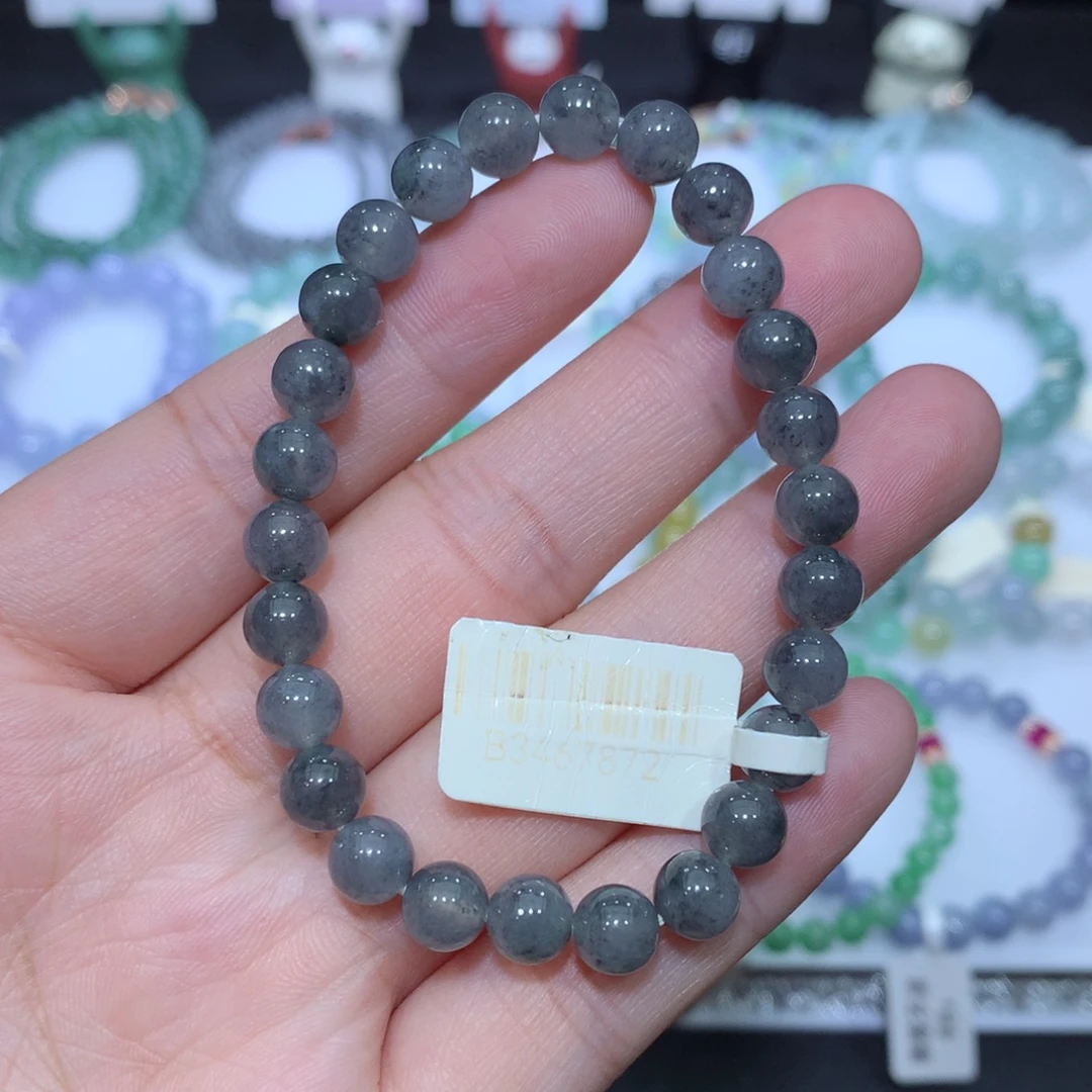 翡翠未镶嵌手串天然