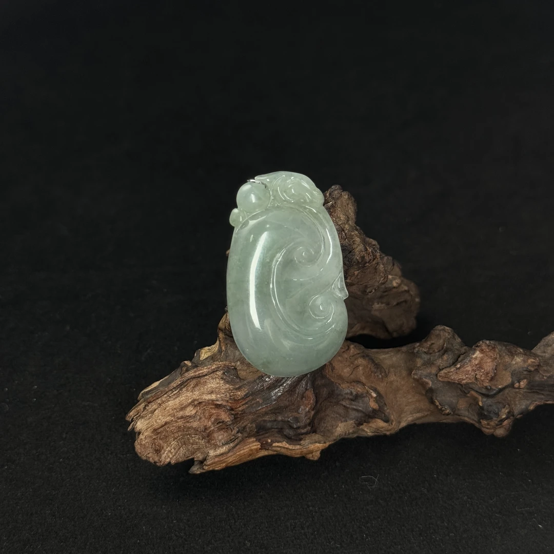 【诚翠拍品第一百一十九期午】翡翠18吊坠LLXZ0013