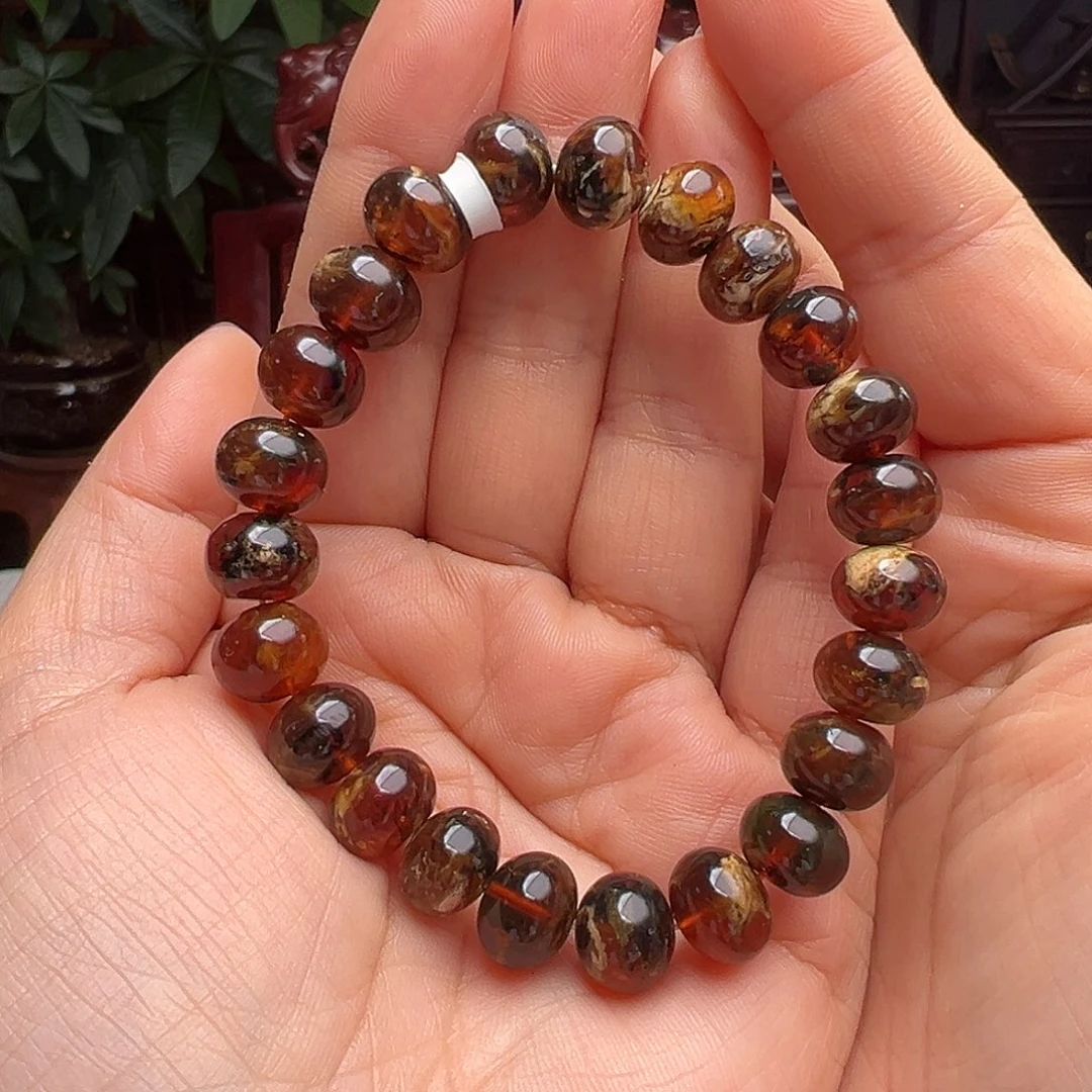 琥珀未镶嵌裸石抚顺琥珀10165十