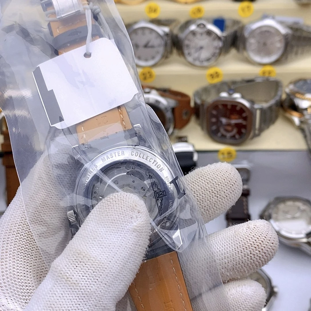 精钢名匠8215机芯皮带款➕钢带