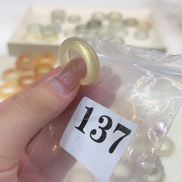 合金戒指玛瑙/玉髓137港15
