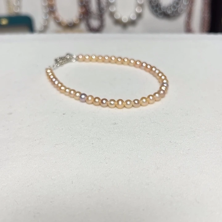 淡水珍珠钛钢手绳