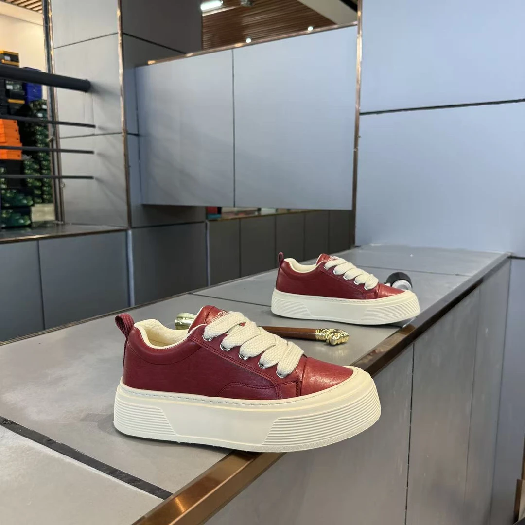 休闲鞋潮鞋潮流休闲板鞋低帮青少年增高素面厚底百搭男鞋鞋子运动